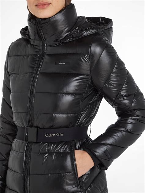 calvin klein winterjacke damen|calvin klein suede jacket.